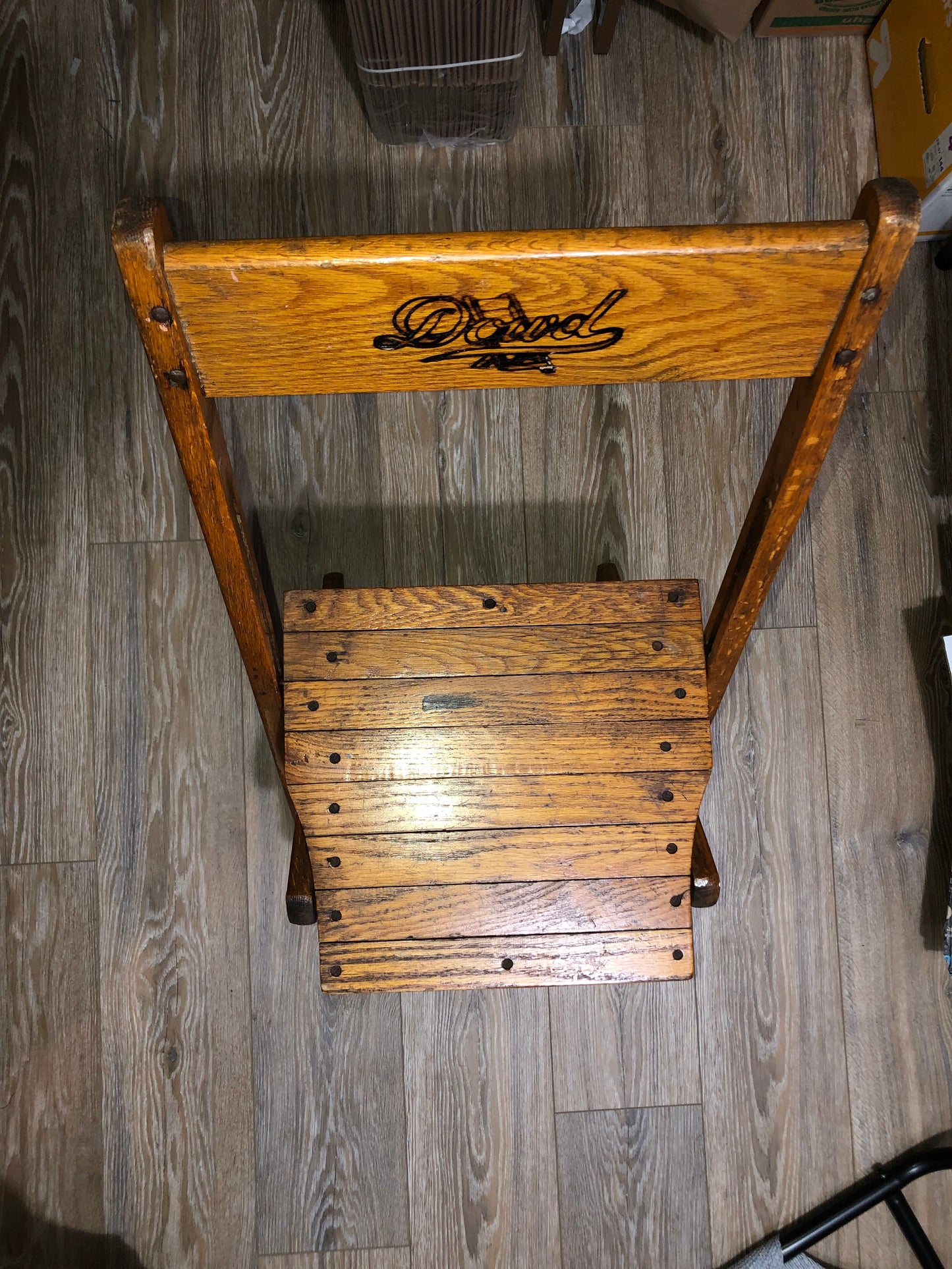 Antique DOWD folding chair (priced individually)