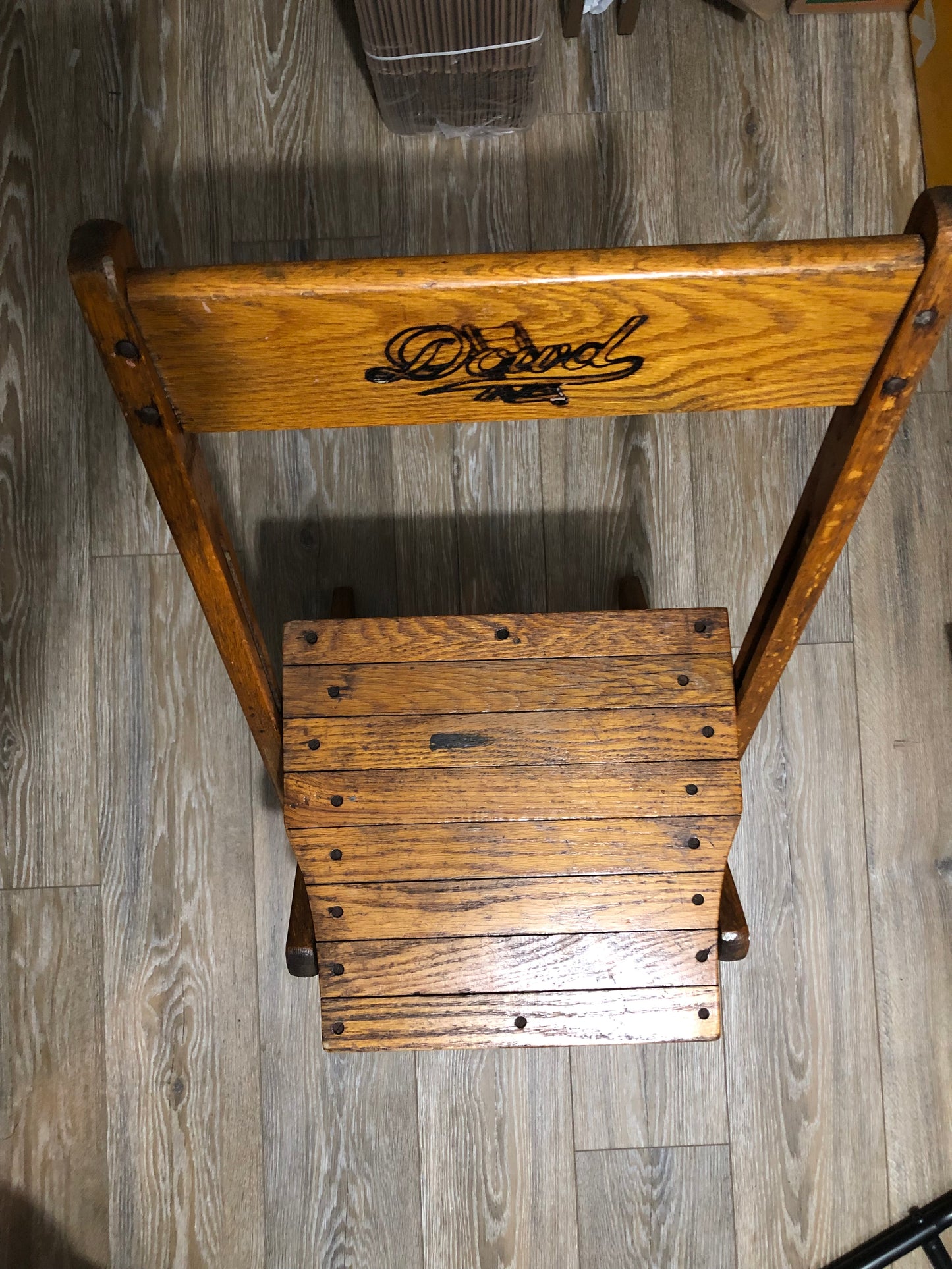 Antique DOWD folding chair (priced individually)