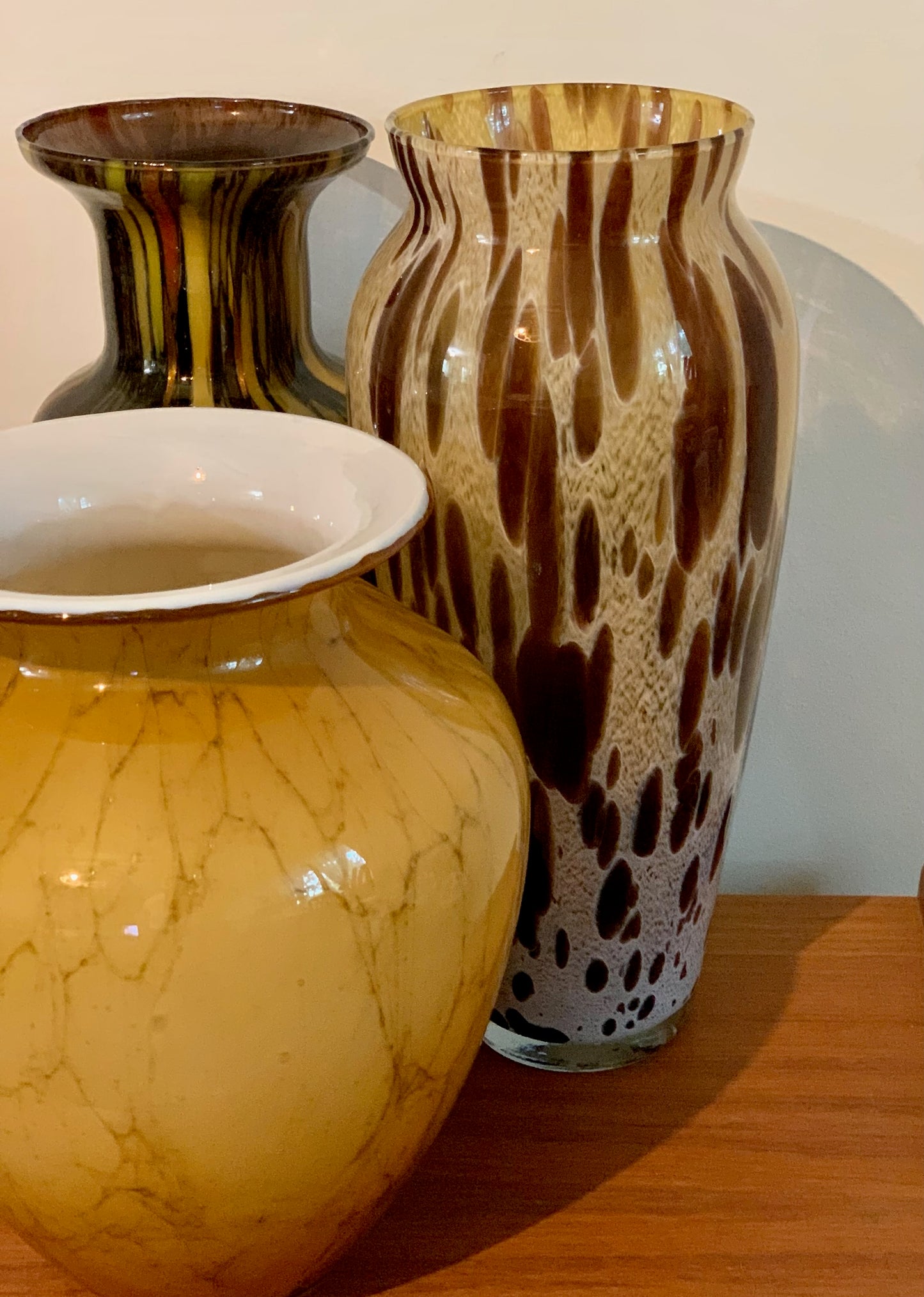 Italian and Polish glass vases (OTTV 2923) Maestri Vetrai & Tarnowiec priced individually