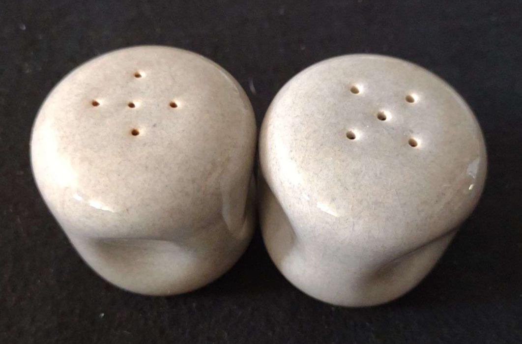Russel Wright Gray (Priced individually) pitcher, creamer & Sugar, salt & Pepper shakers