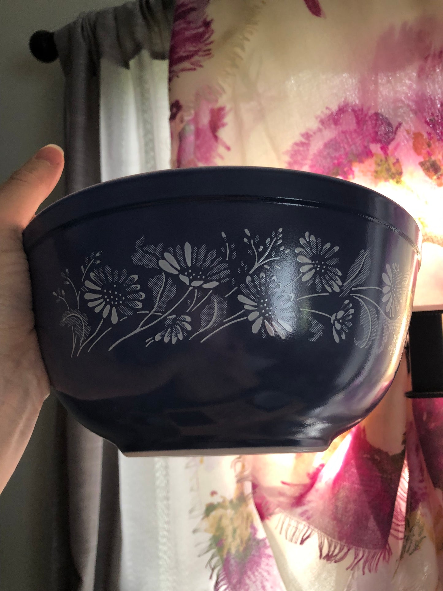 Colonial Mist Mixing Bowl 401 402 403 stack