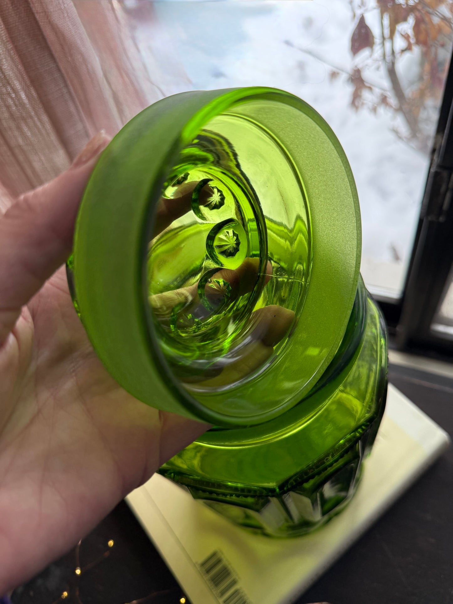 Moon & Stars green canisters (OTTV 2806) priced individually