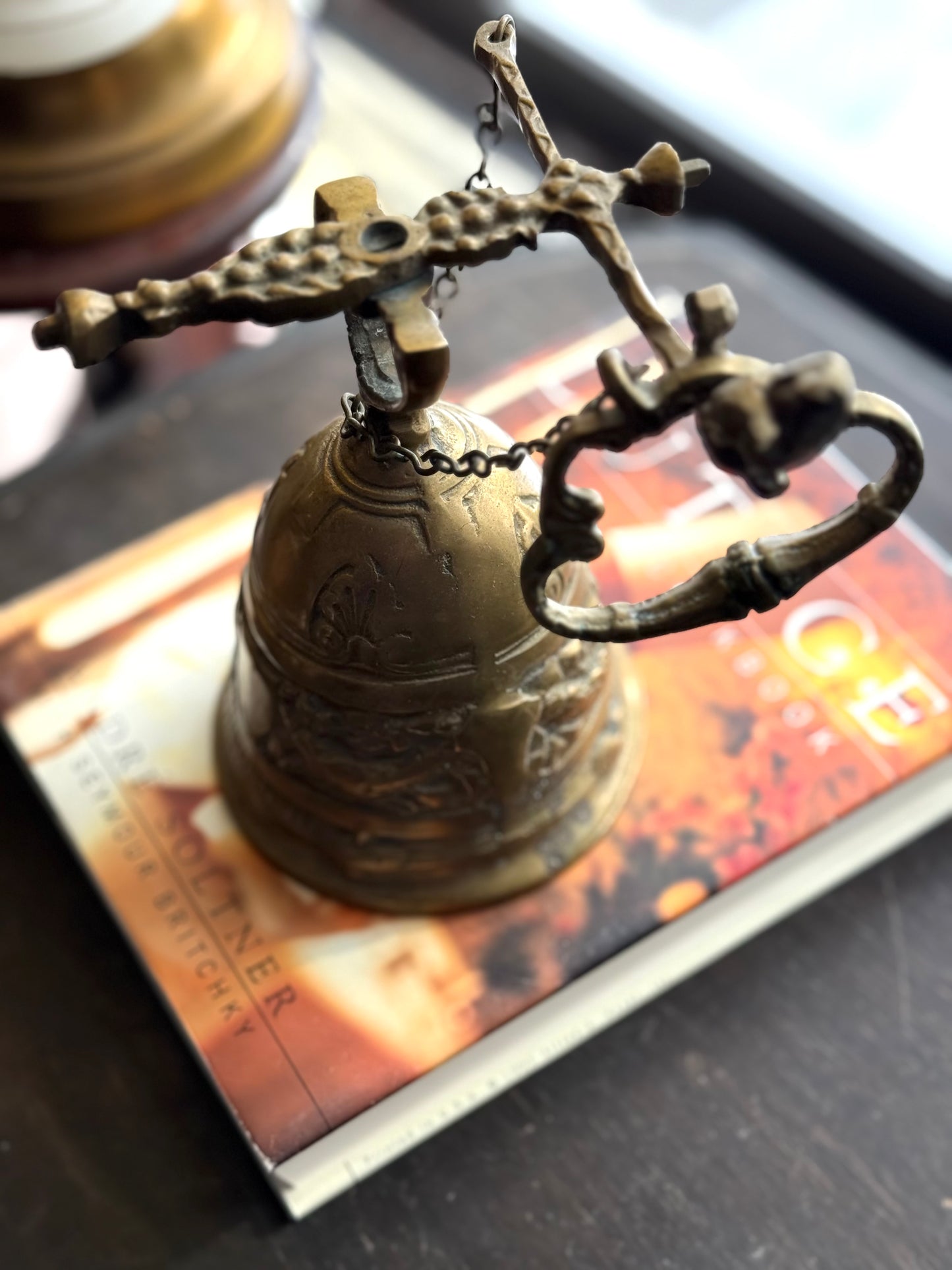 Antique Brass Door Bell