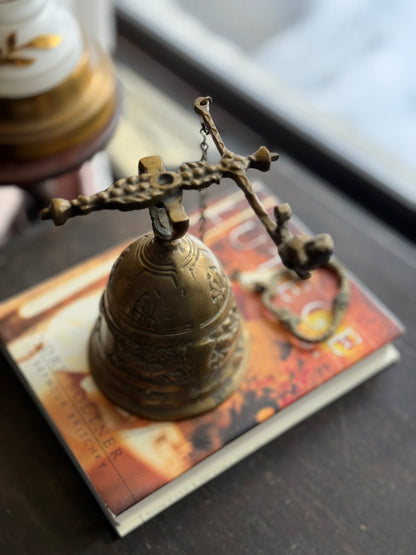 Antique Brass Door Bell