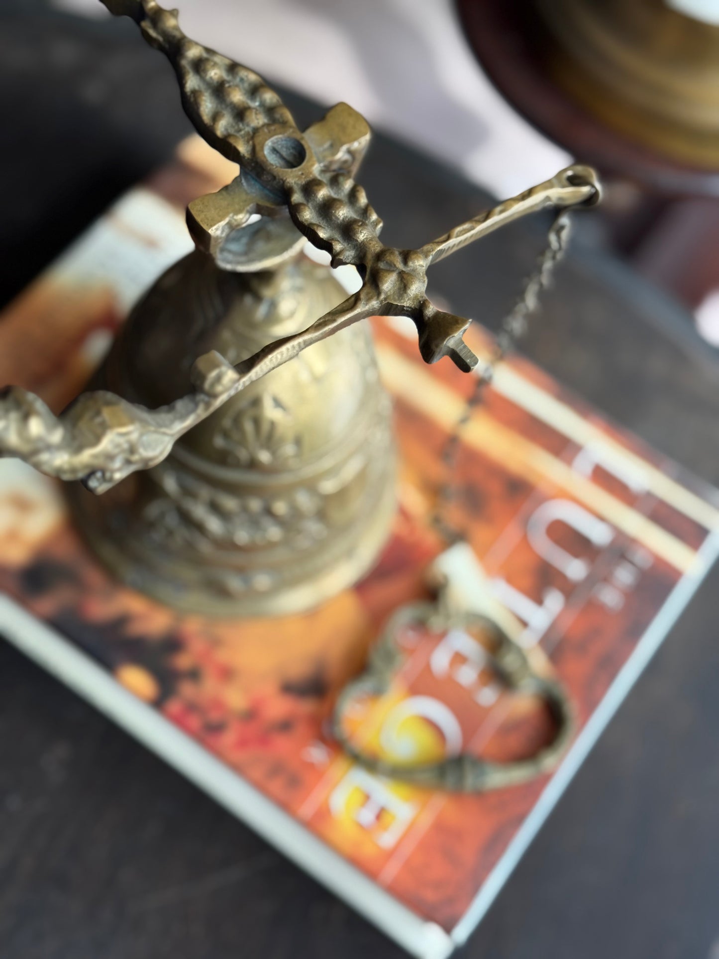 Antique Brass Door Bell