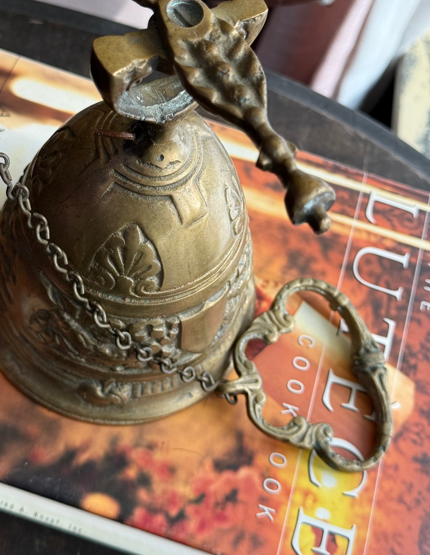 Antique Brass Door Bell