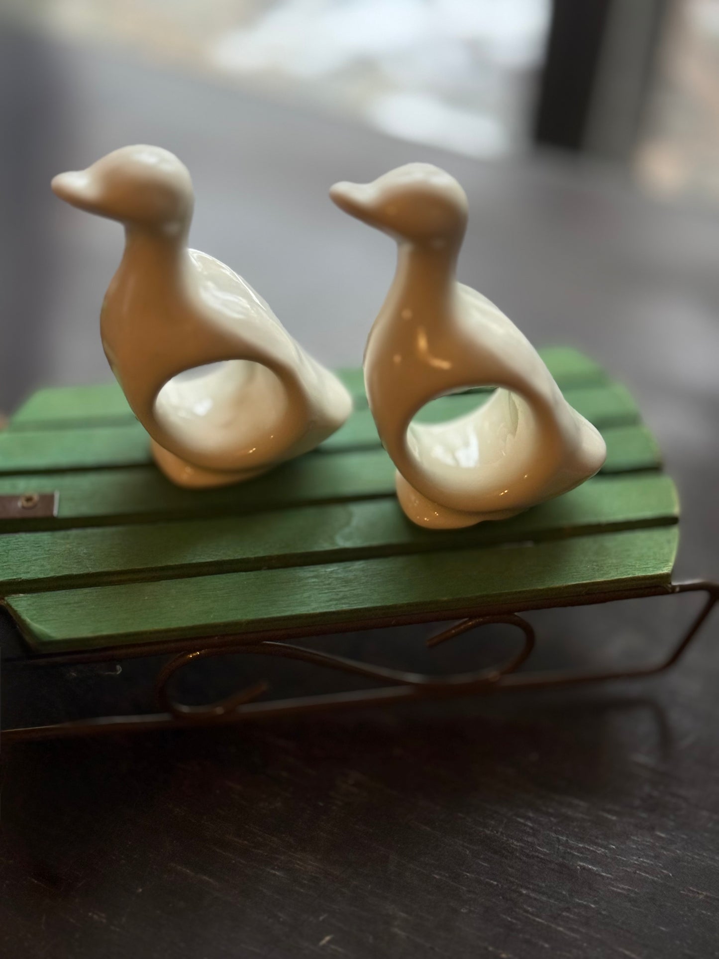 Ceramic Duck Napkin Holder - Sold in pairs (6 pairs available)