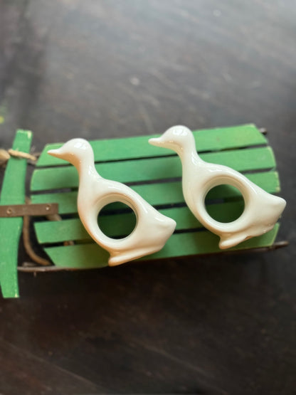 Ceramic Duck Napkin Holder - Sold in pairs (6 pairs available)