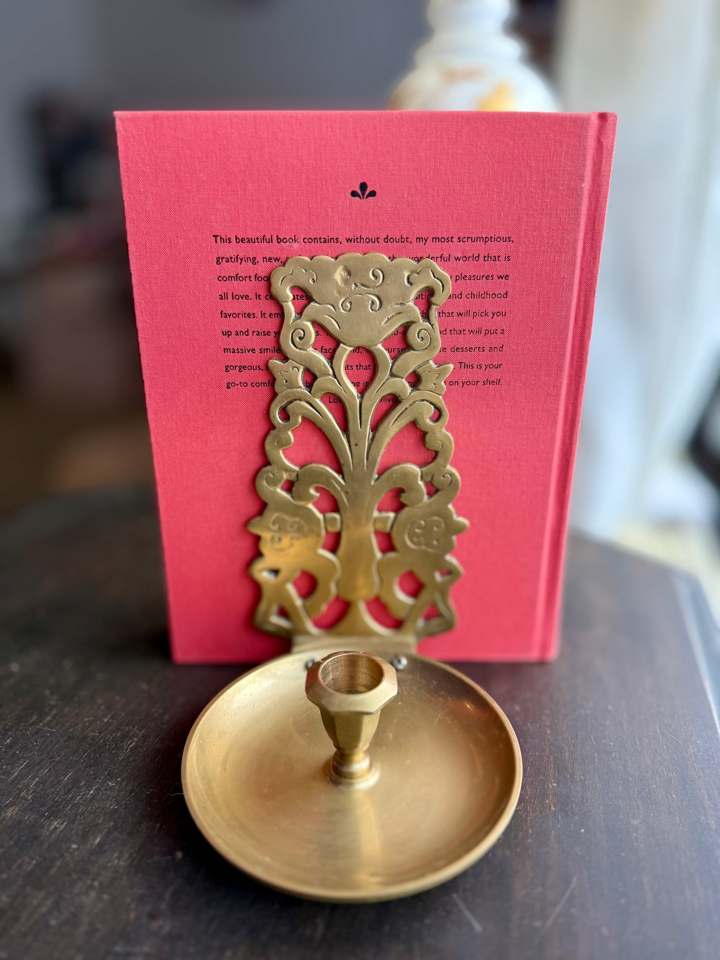 PAIR Brass Sconces / bookends