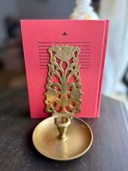 PAIR Brass Sconces / bookends