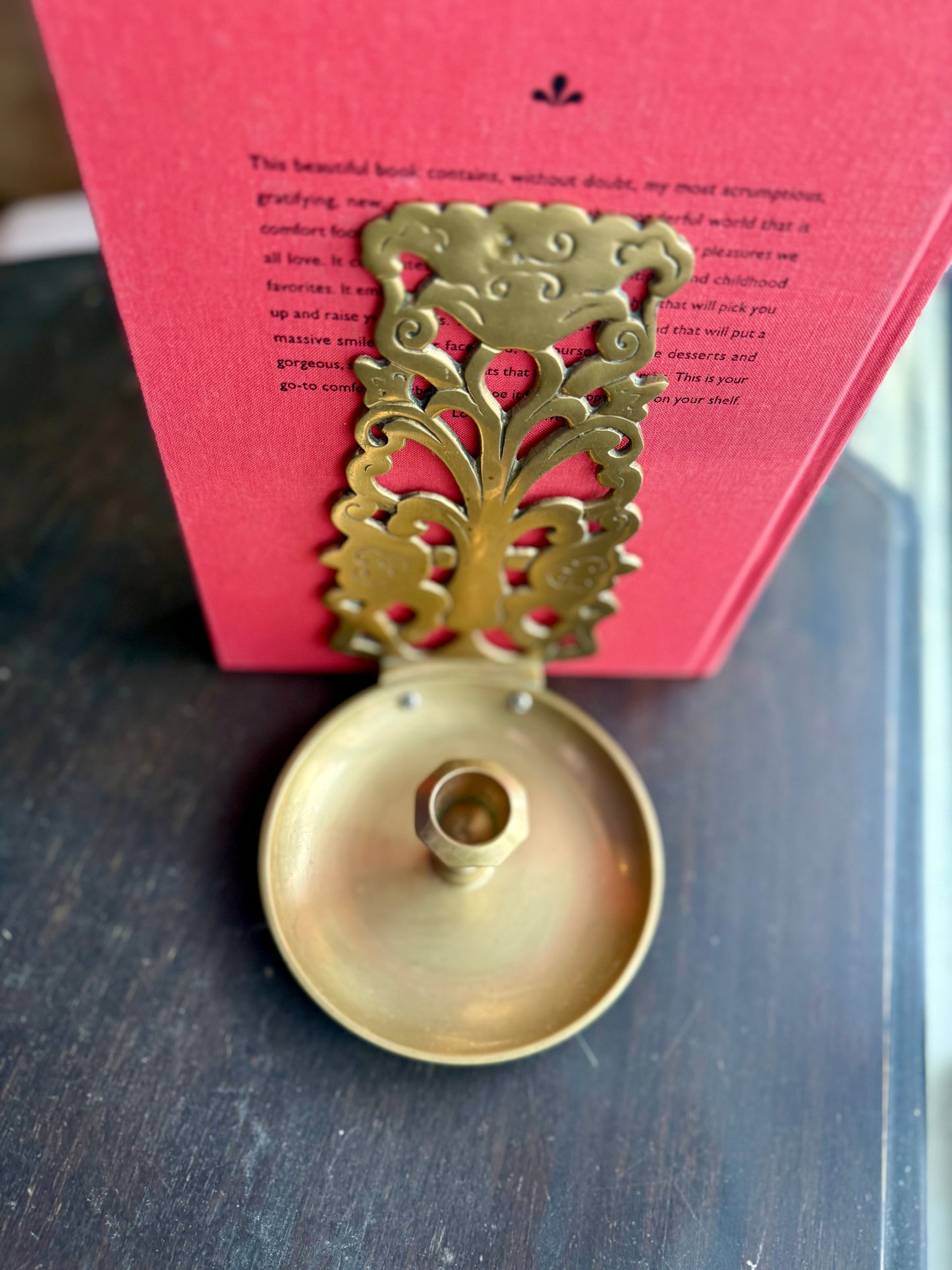 PAIR Brass Sconces / bookends