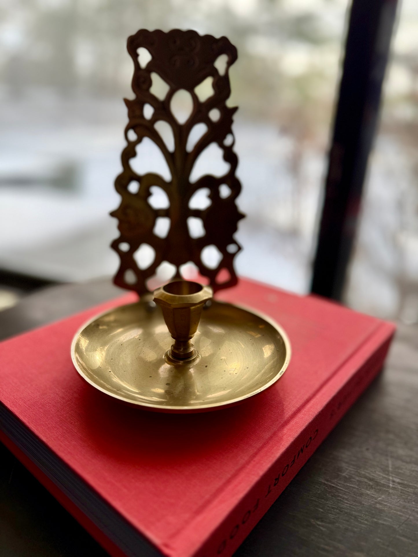 PAIR Brass Sconces / bookends