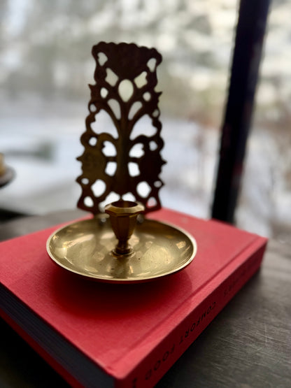 PAIR Brass Sconces / bookends