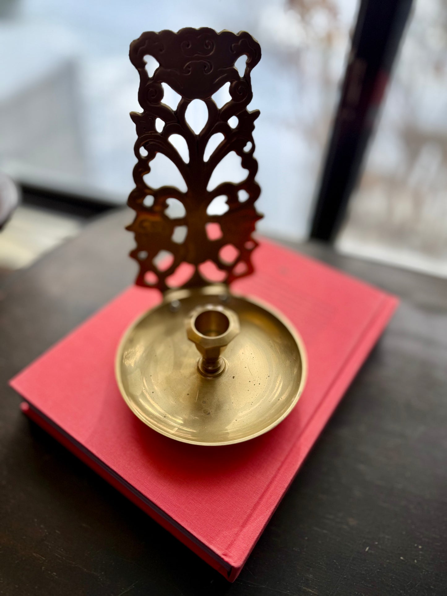 PAIR Brass Sconces / bookends