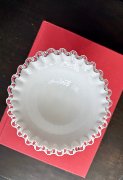 Fenton Silver Crest SET, chip & Dip or Shrimp & sauce set