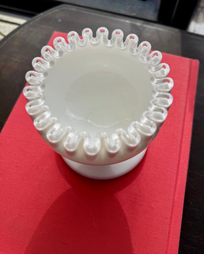 Fenton Silver Crest SET, chip & Dip or Shrimp & sauce set