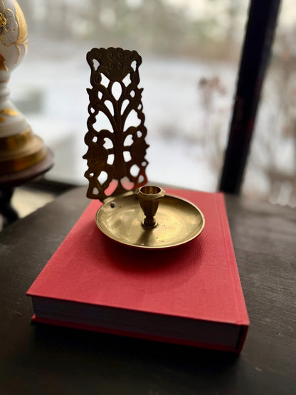 PAIR Brass Sconces / bookends