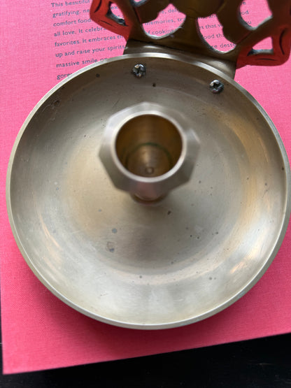 PAIR Brass Sconces / bookends