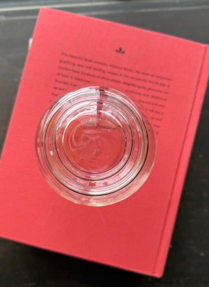 Bormioli Rocco sugar bowl made in italy Round Apothecary Canister Jar with Bulb Lid