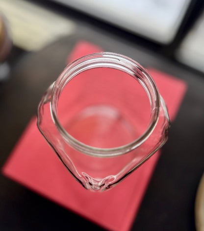 Brockway Glass Co Counter Jar