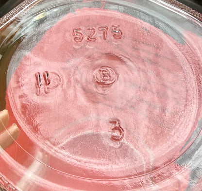 Brockway Glass Co Counter Jar