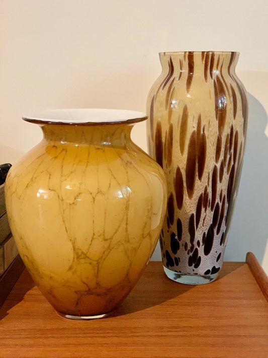 Italian and Polish glass vases (OTTV 2923) Maestri Vetrai & Tarnowiec priced individually