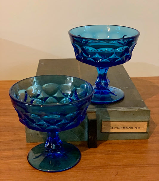 Champagne coupe, Sherbet Cobalt (OTTV 2747) priced individually
