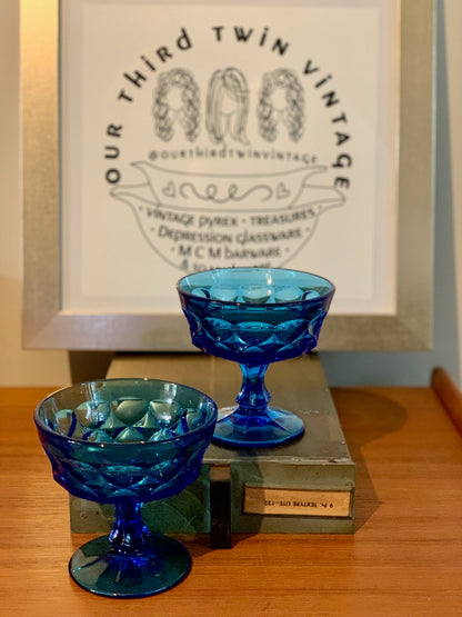 Champagne coupe, Sherbet Cobalt (OTTV 2747) priced individually