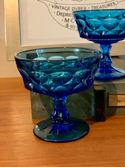 Champagne coupe, Sherbet Cobalt (OTTV 2747) priced individually