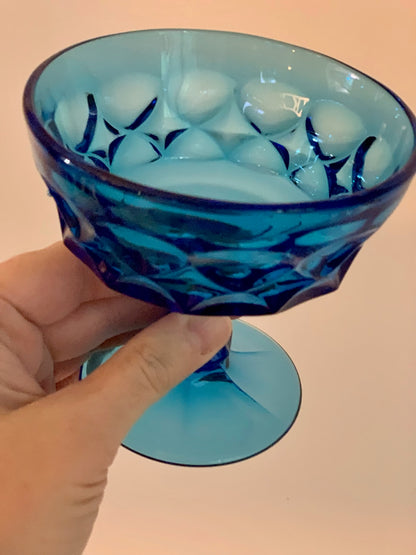 Champagne coupe, Sherbet Cobalt (OTTV 2747) priced individually