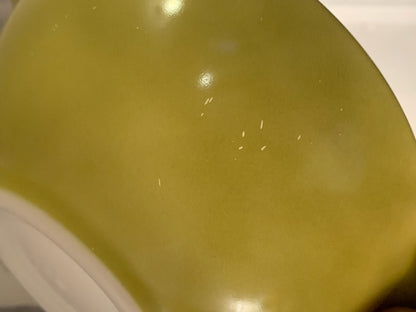 Pyrex Verde Cinderella FULL stack mixing bowls (OTTV 1768) 441, 442, 443, 444, excellent vintage condition