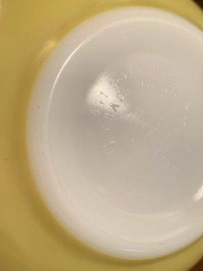 Pyrex Verde Cinderella FULL stack mixing bowls (OTTV 1768) 441, 442, 443, 444, excellent vintage condition