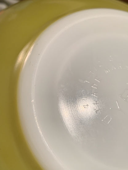 Pyrex Verde Cinderella FULL stack mixing bowls (OTTV 1768) 441, 442, 443, 444, excellent vintage condition