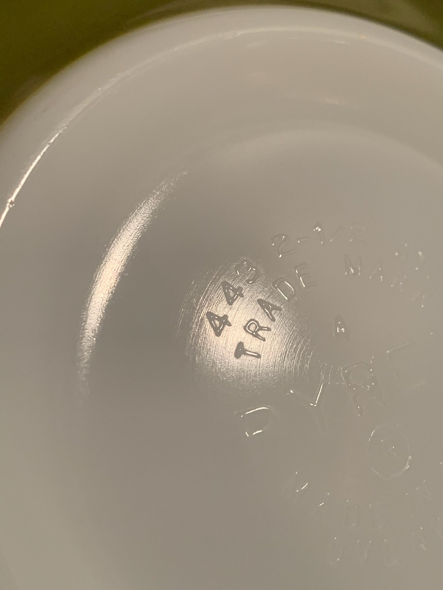 Pyrex Verde Cinderella FULL stack mixing bowls (OTTV 1768) 441, 442, 443, 444, excellent vintage condition