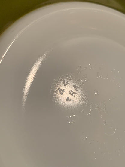 Pyrex Verde Cinderella FULL stack mixing bowls (OTTV 1768) 441, 442, 443, 444, excellent vintage condition