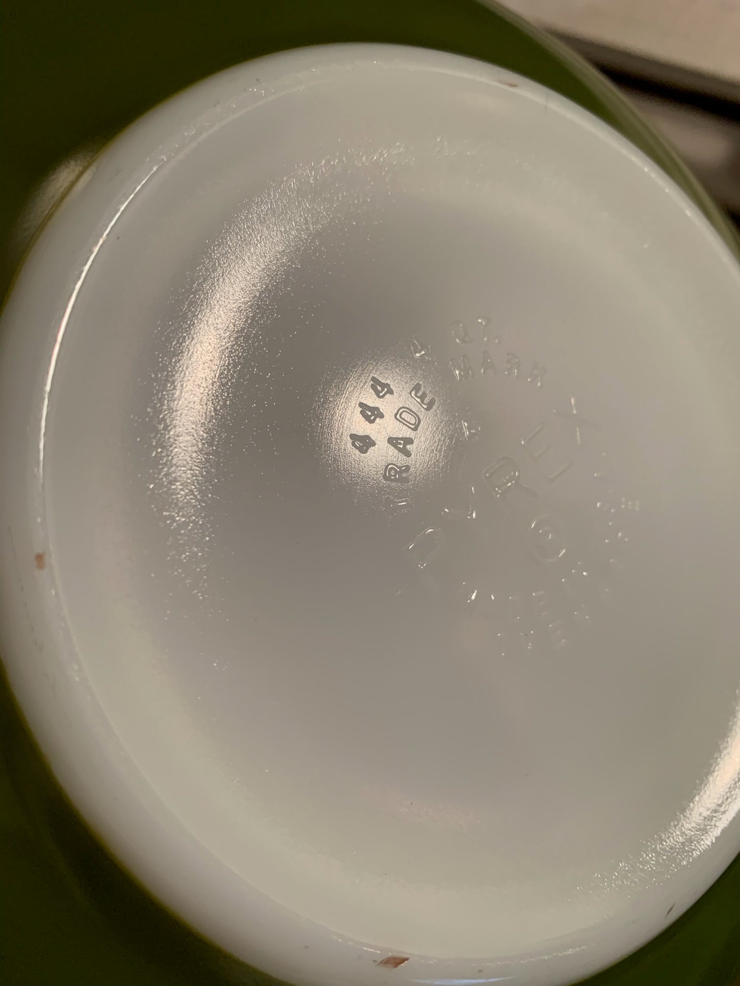 Pyrex Verde Cinderella FULL stack mixing bowls (OTTV 1768) 441, 442, 443, 444, excellent vintage condition