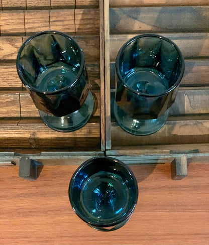 Riviera Blue Teal Water Goblet (OTTV 2925.3) priced individually, 3 available