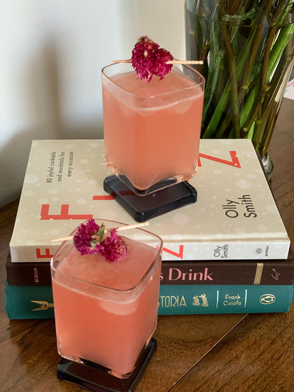 Square Pedestal beverage glasses - priced individually