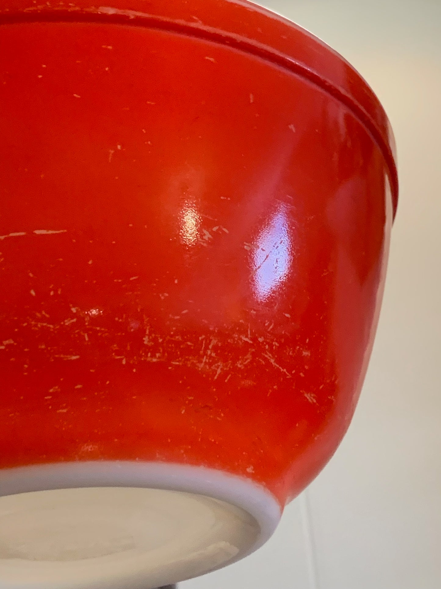 Pyrex Unnumbered Primary Color full stack mixing bowls (OTTV 1647) priced as a full stack 401, 402, 403, 404