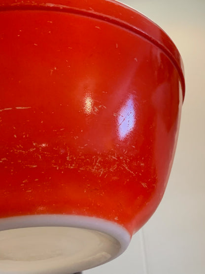 Pyrex Unnumbered Primary Color full stack mixing bowls (OTTV 1647) priced as a full stack 401, 402, 403, 404
