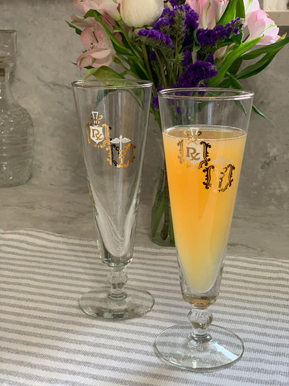 Rx Pharmacy medical Pilsner glasses (OTTV 2163) priced individually, 4 left