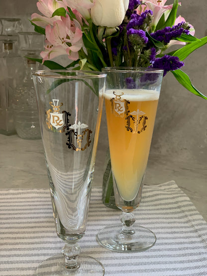 Rx Pharmacy medical Pilsner glasses (OTTV 2163) priced individually, 4 left