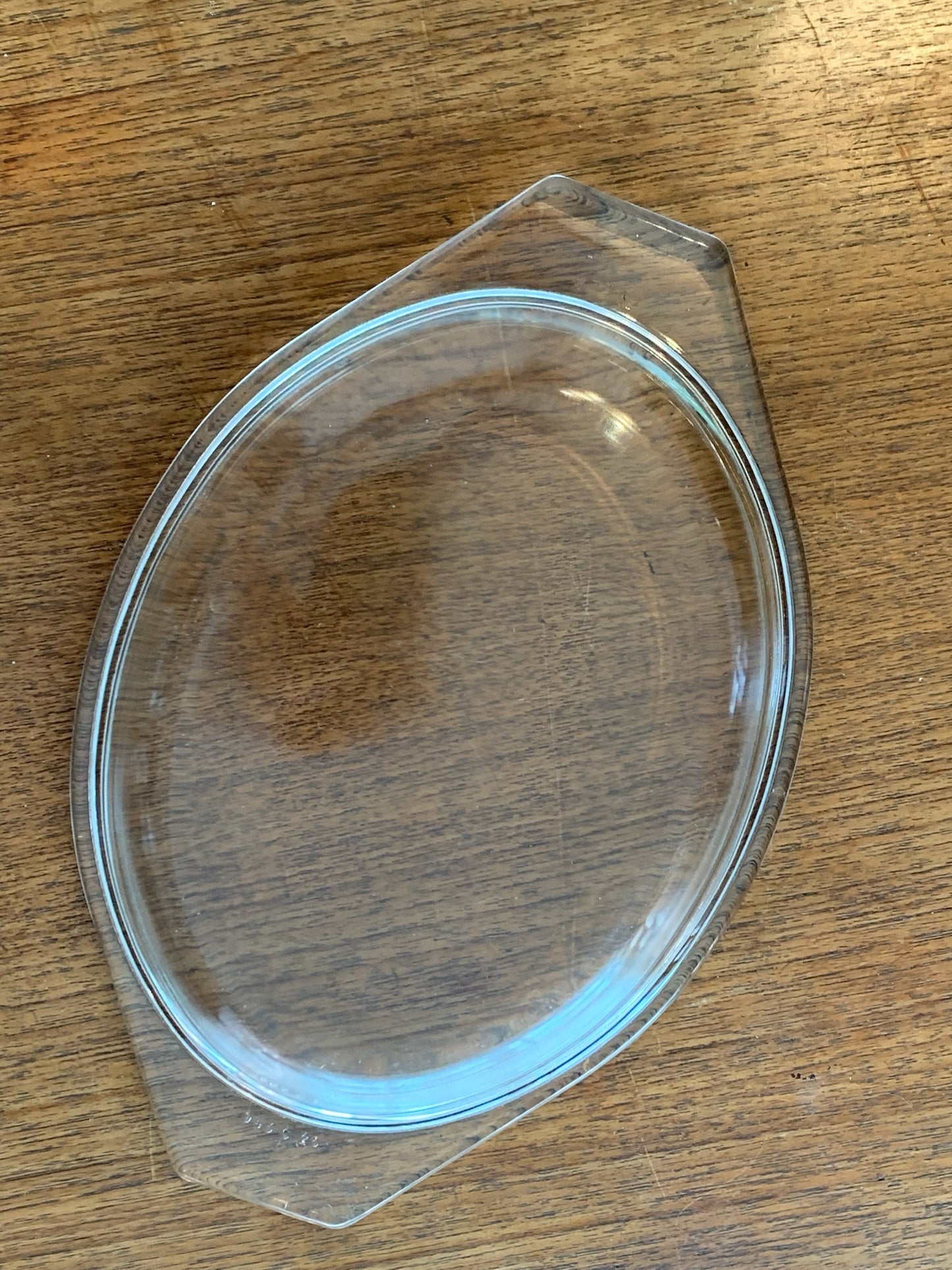Pyrex Early American 043 Covered Oval baking Dish with 9143C lid from 1960's (2153)
