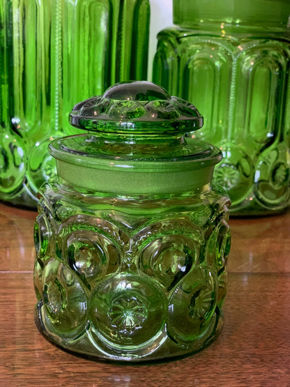 Moon & Stars green canisters (OTTV 2806) priced individually