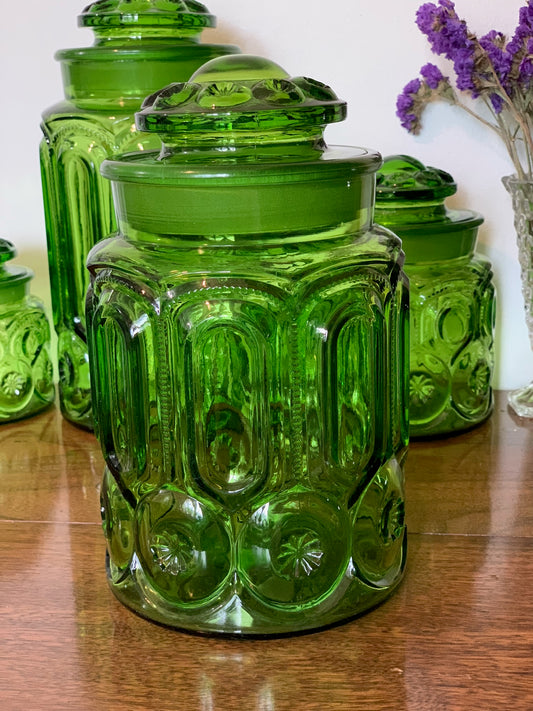 Moon & Stars green canisters (OTTV 2806) priced individually