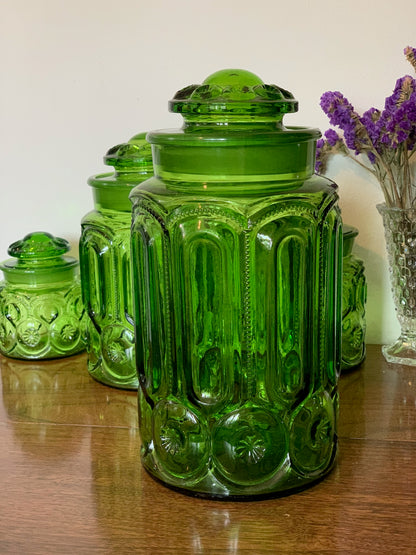 Moon & Stars green canisters (OTTV 2806) priced individually
