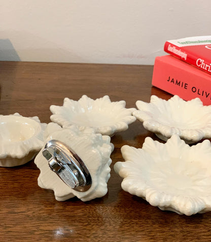 Vintage Atlantic stacking tray tree Christmas tree lighter & ashtray stacking set (OTTV 2854)