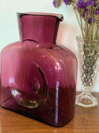 Amethyst Double Spout pitcher (OTTV 2833) GLOWS