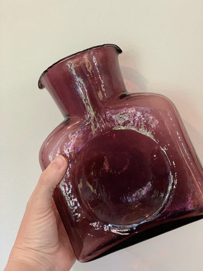 Amethyst Double Spout pitcher (OTTV 2833) GLOWS