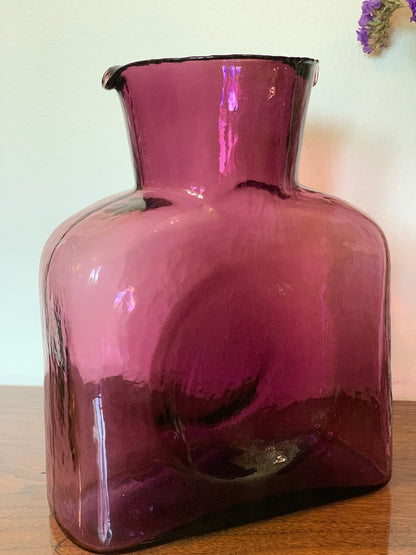 Amethyst Double Spout pitcher (OTTV 2833) GLOWS